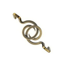Cast Puzzle 2/6 Hook Hjernetrim i metall Vanskelighetsgrad 2